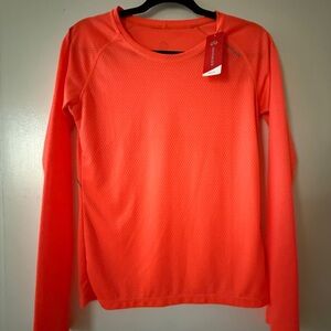 Brand New - Fitness Long Sleeve Women's Top Bright Orange